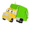 Polarx 2.75 In Garbage Truck Christmas Tree Ornament , Child Related